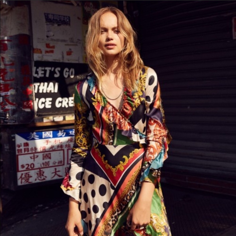 The kooples baroque dress